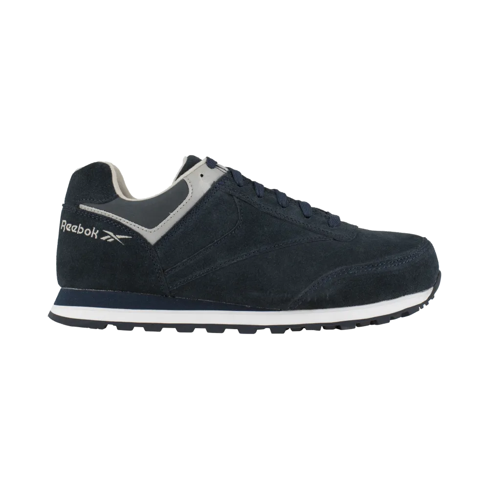Reebok RB195 Women's Leelap Athletic Steel Toe Work Shoes - Navy Blue