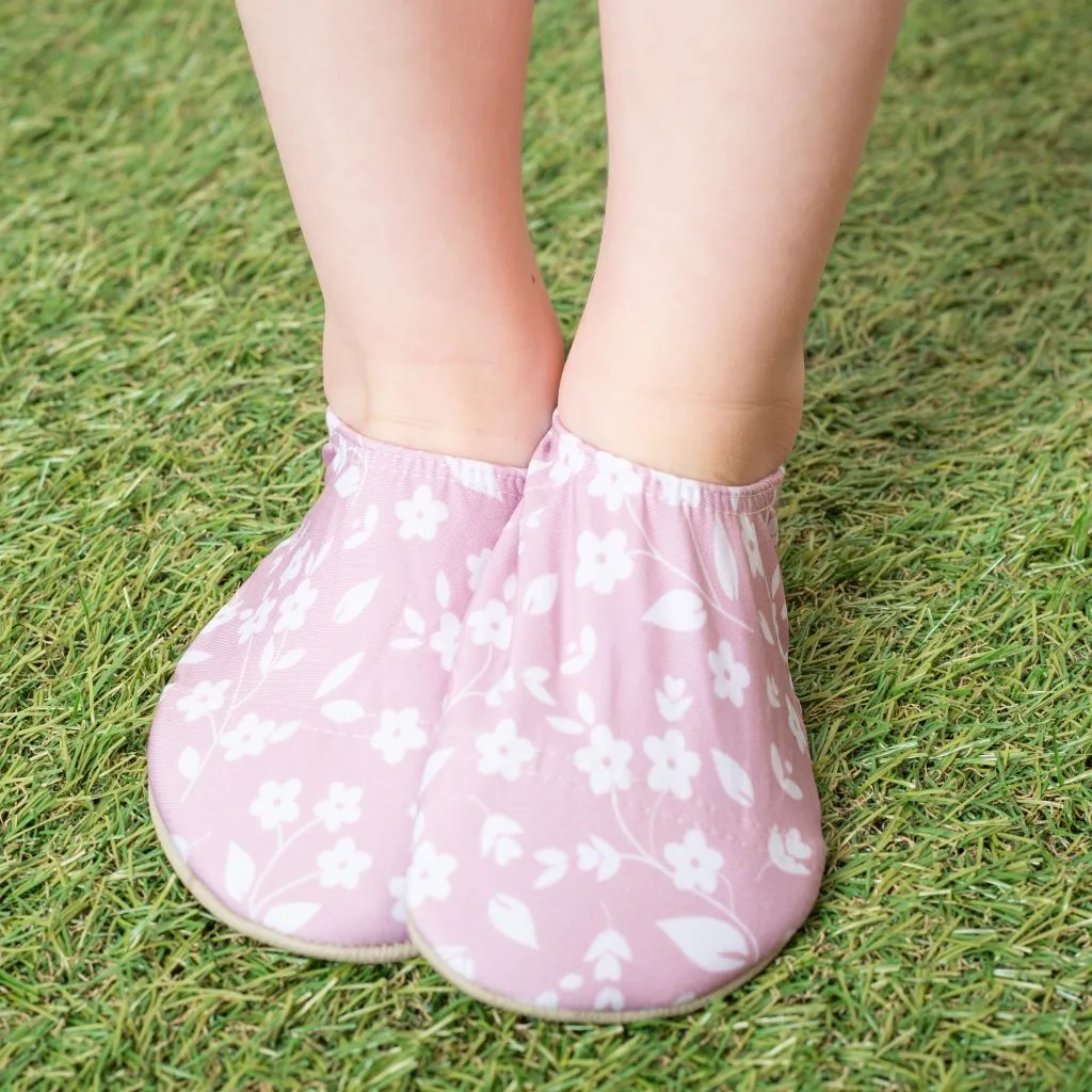 Rose Flower Kids Slipfree Shoes