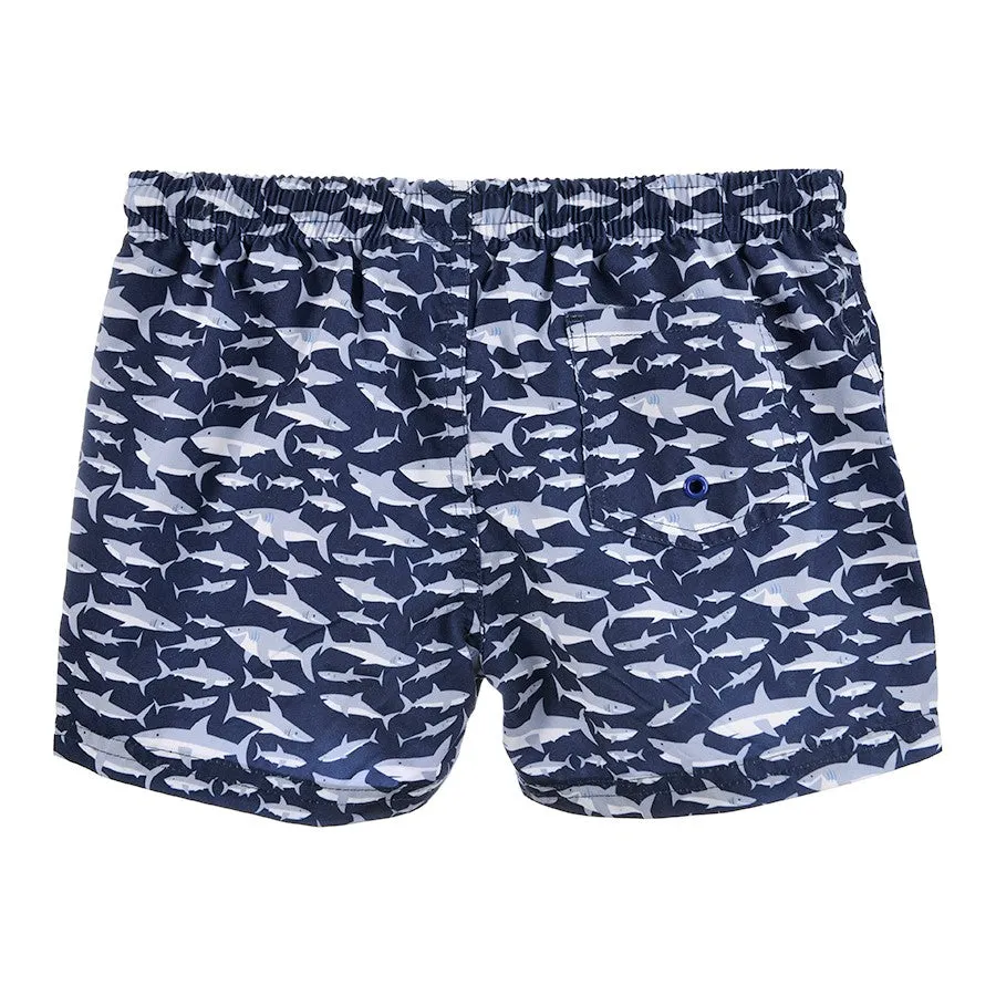 Sharks Navy Swim Shorts