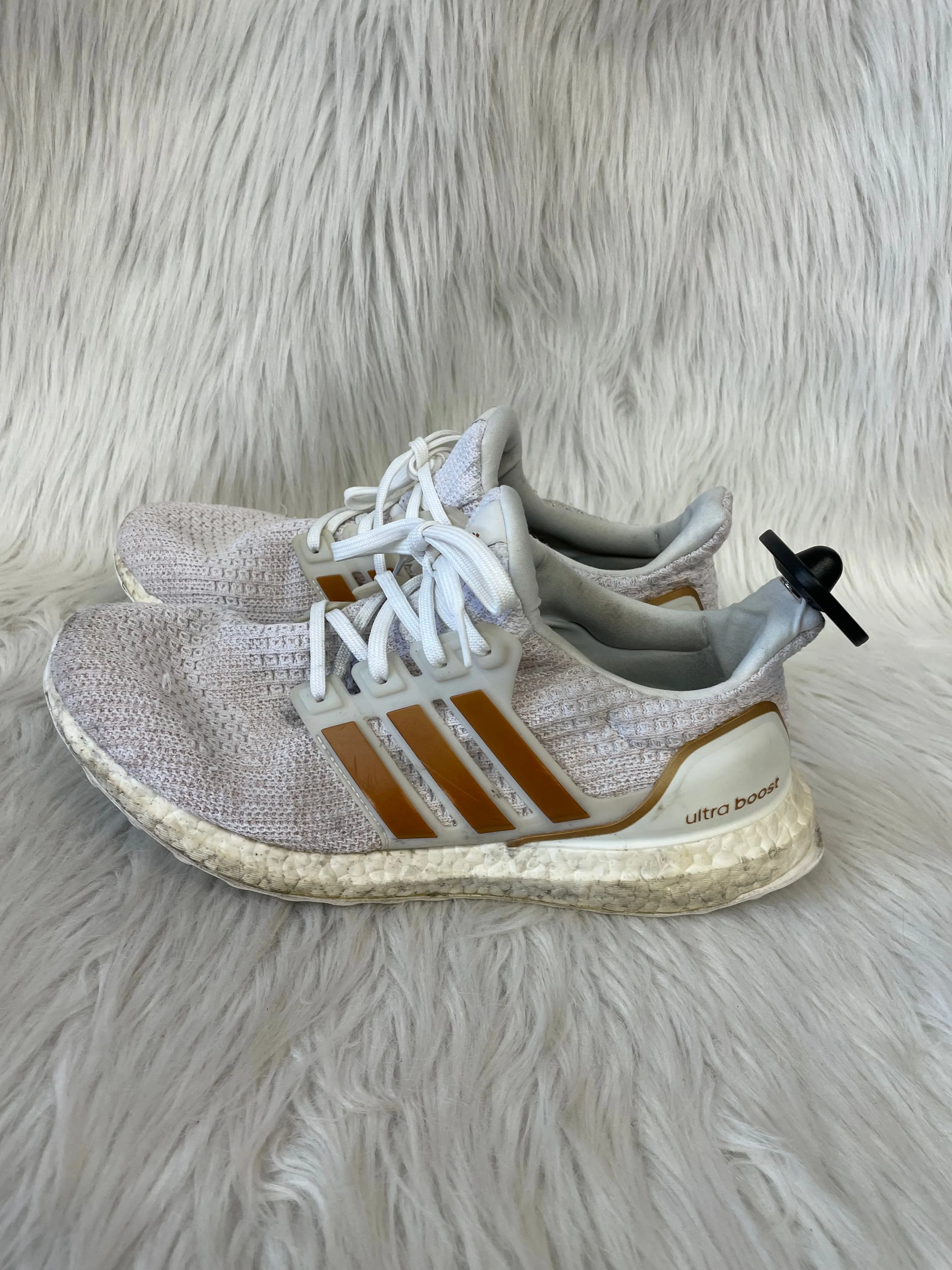 Shoes Athletic By Adidas In Cream, Size: 10