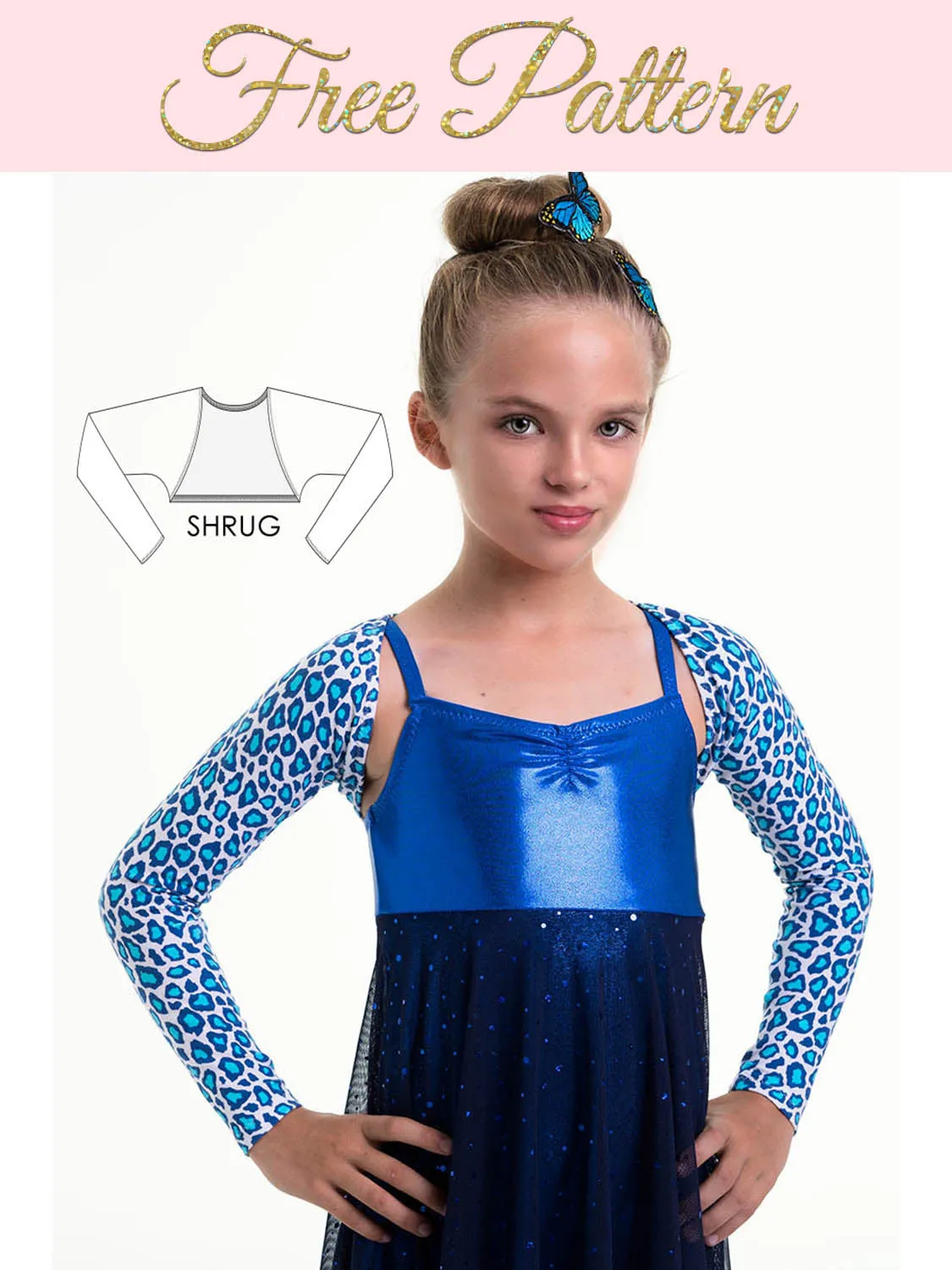 SHRUG Pattern - Girls Gym & Dance  (S510)