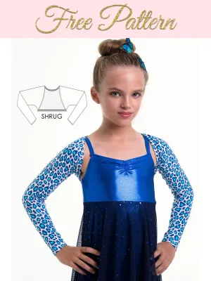 SHRUG Pattern - Girls Gym & Dance  (S510)