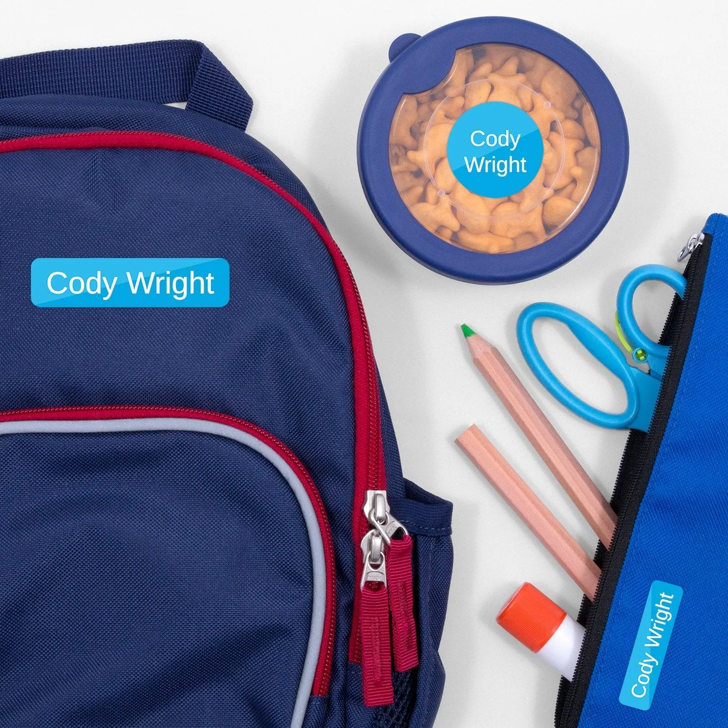 Split Kindergarten Labels Pack