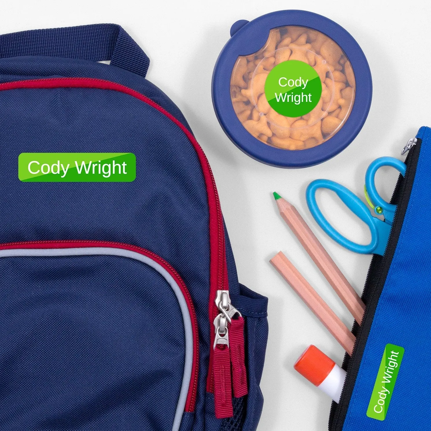 Split Kindergarten Labels Pack