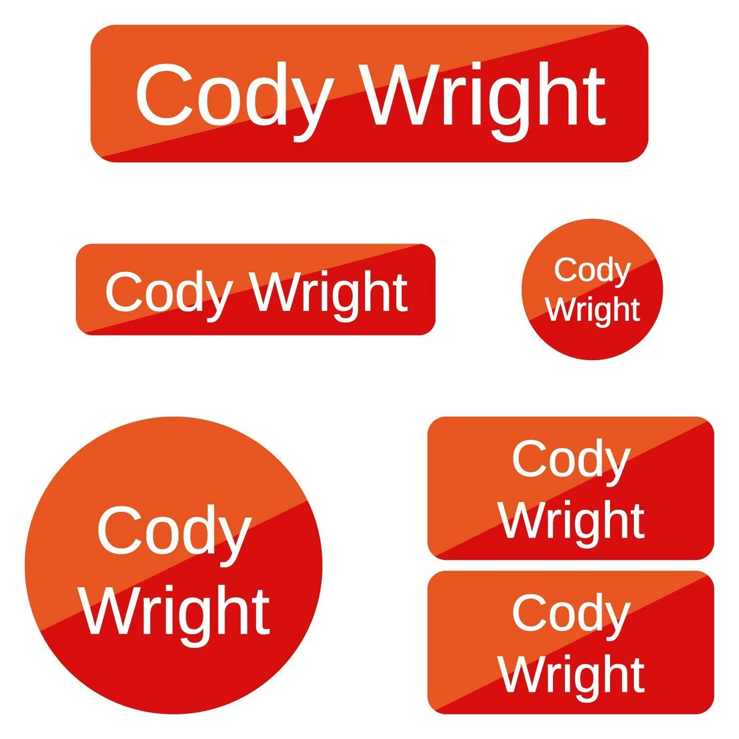 Split Kindergarten Labels Pack