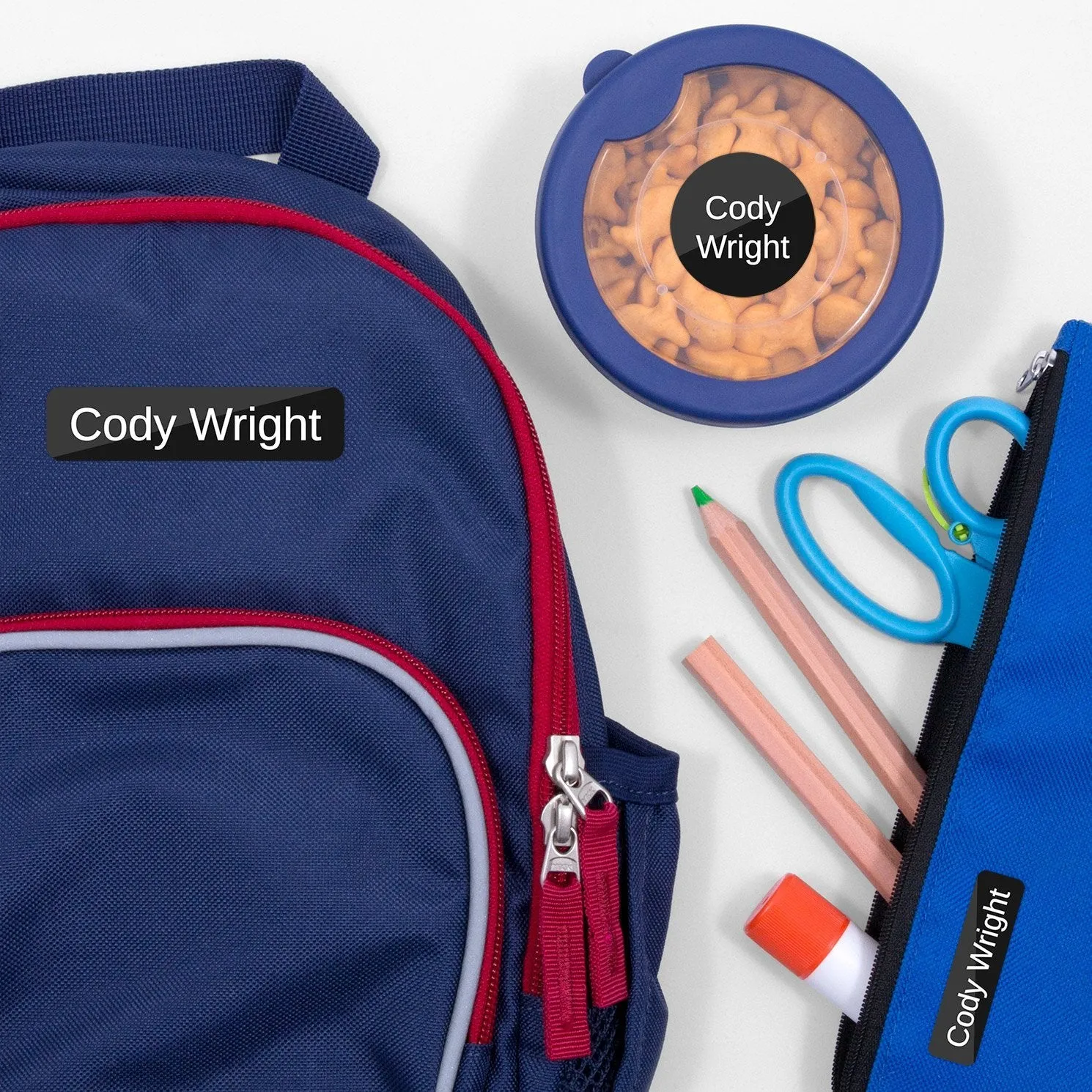 Split Kindergarten Labels Pack