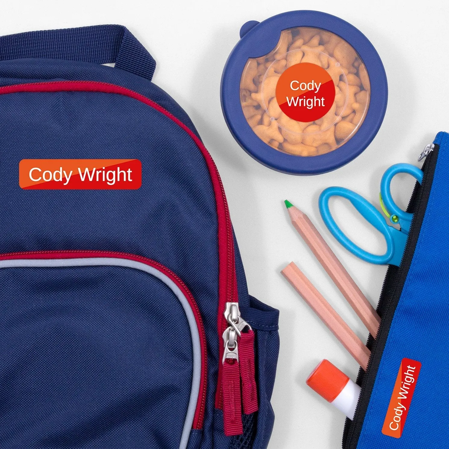 Split Kindergarten Labels Pack
