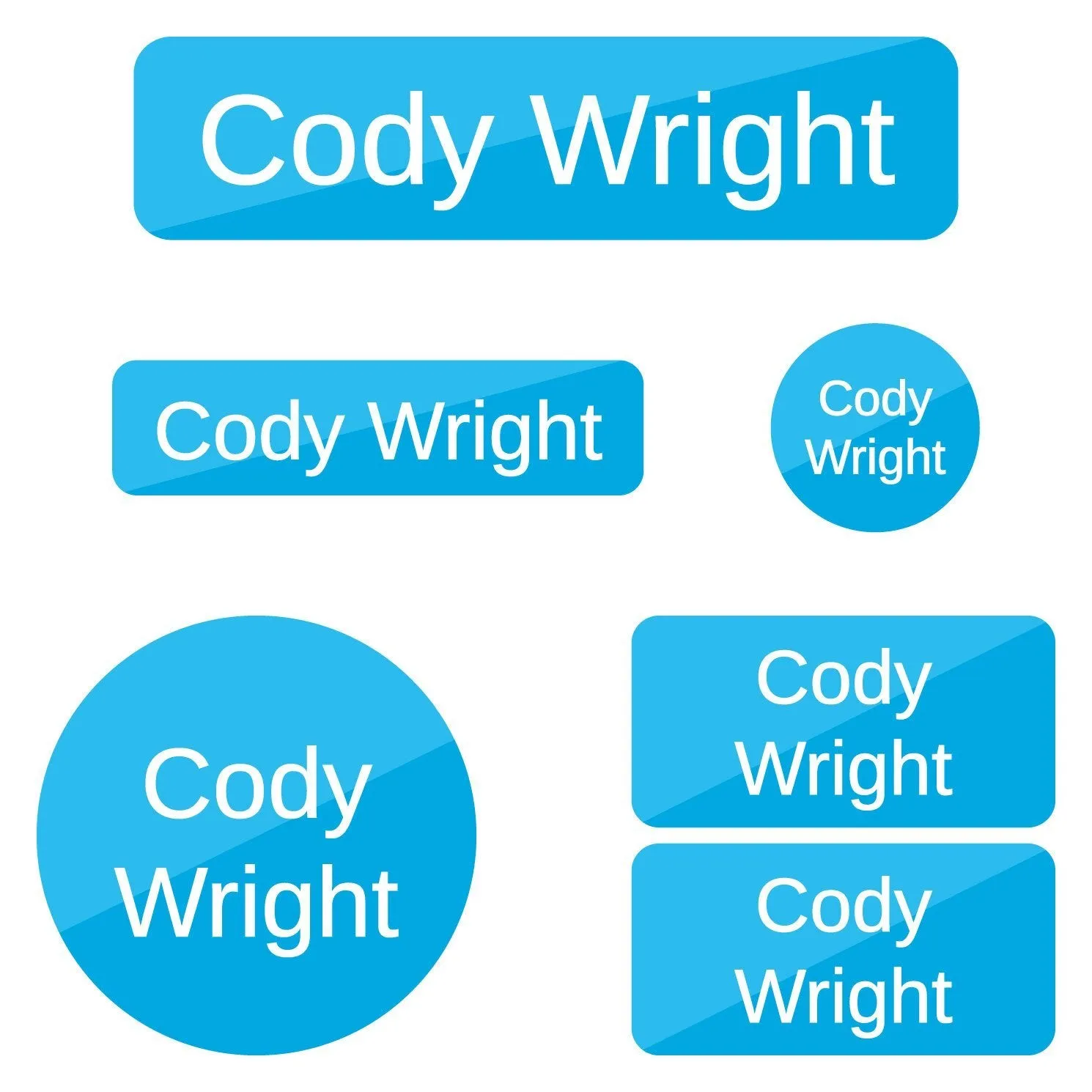 Split Kindergarten Labels Pack