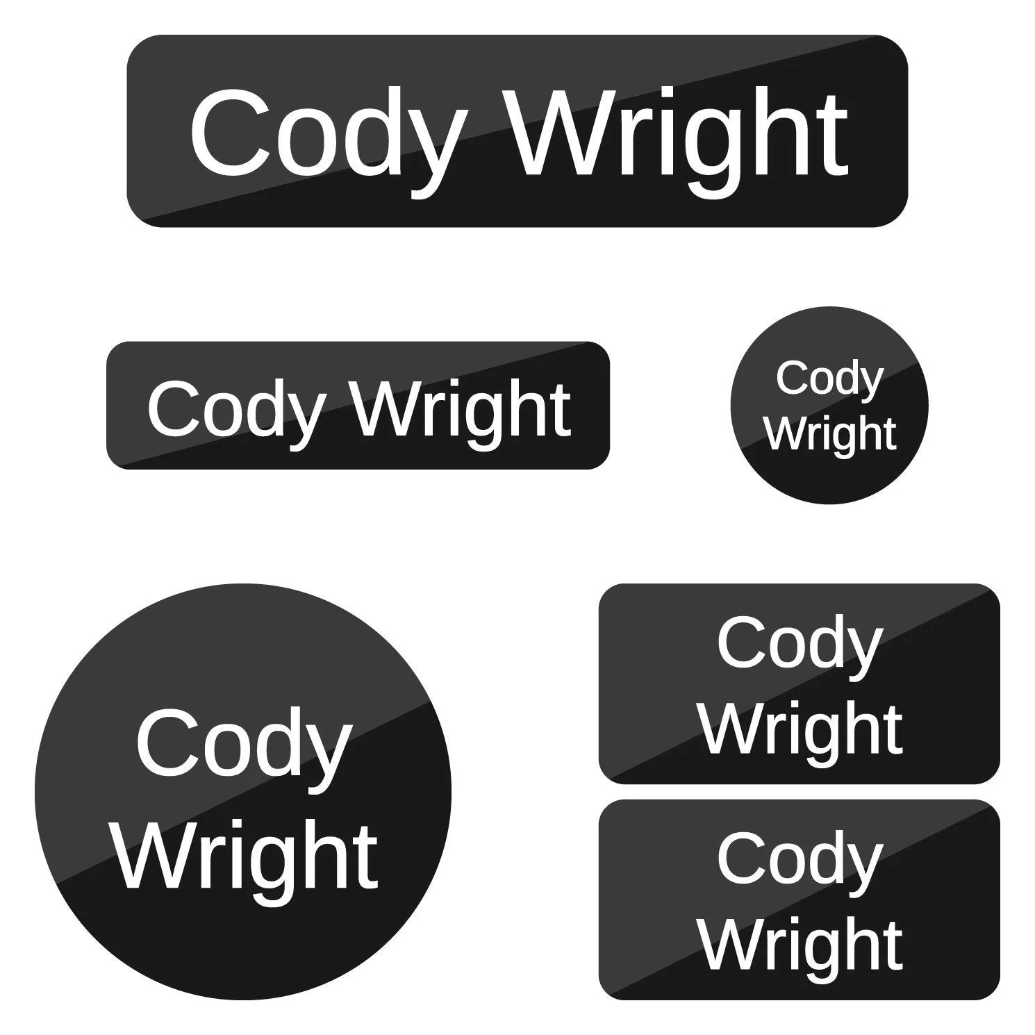 Split Kindergarten Labels Pack