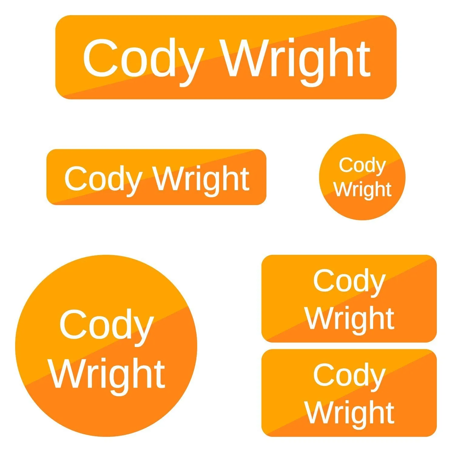 Split Kindergarten Labels Pack