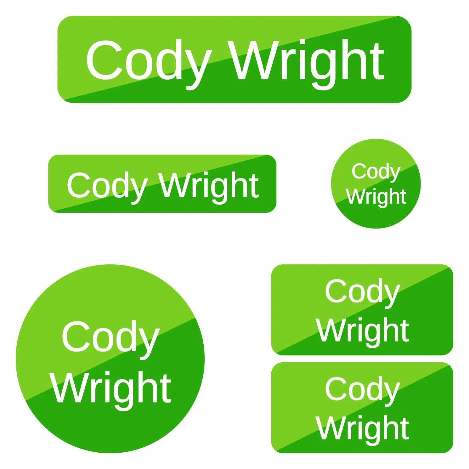 Split Kindergarten Labels Pack