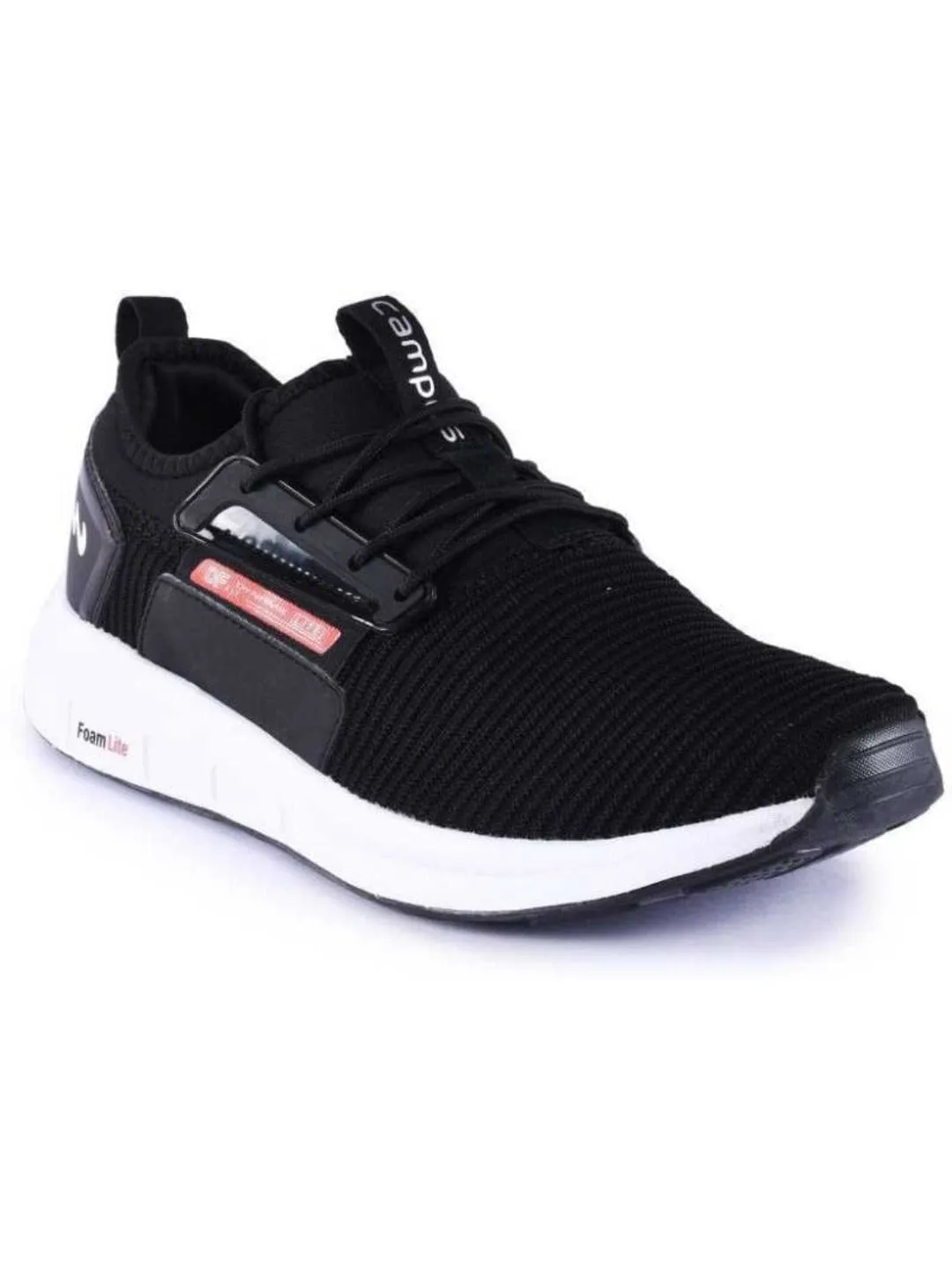 SPRAY Black Men's Running Shoes