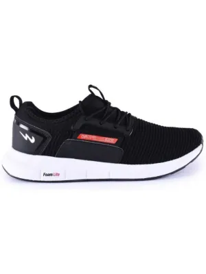 SPRAY Black Men's Running Shoes