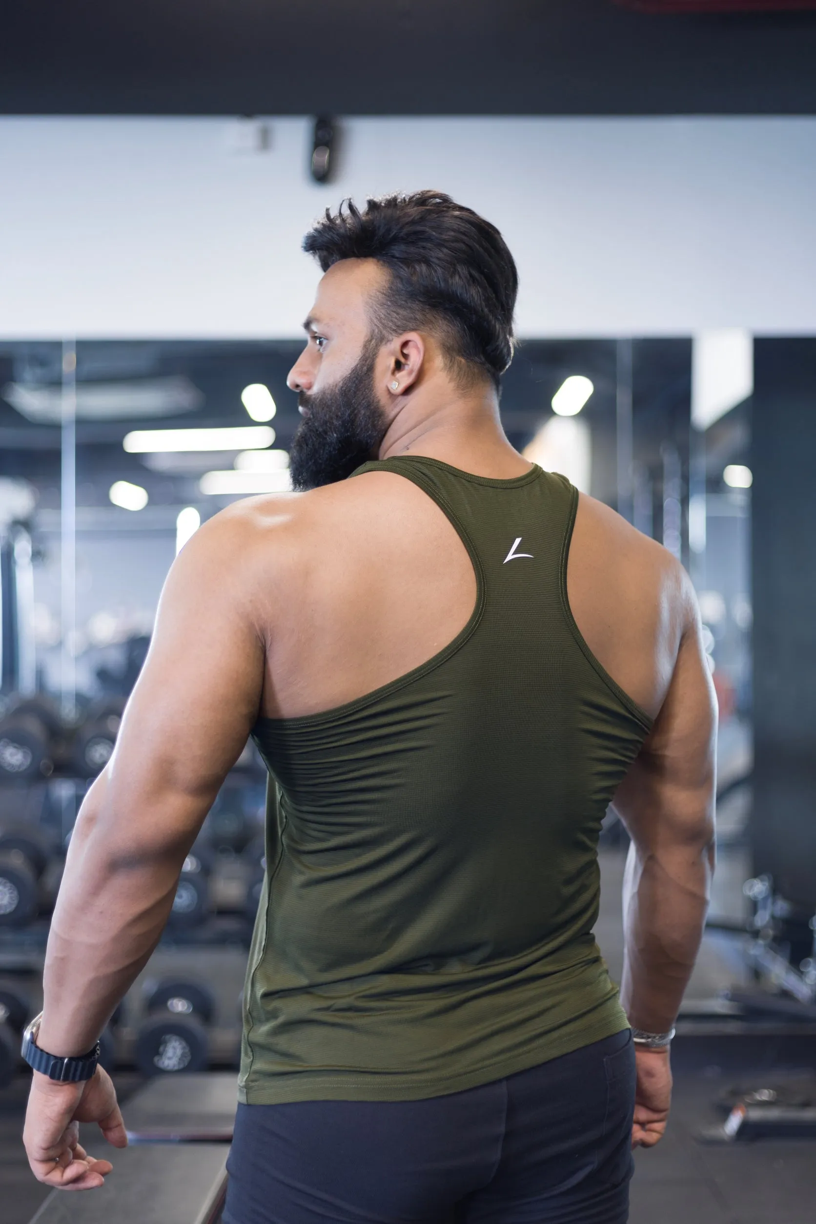 SUPER TANKS OLIVE GREEN