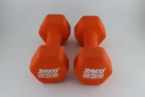 Synco Orange Dumbbell Pair (2 x 5 KG)
