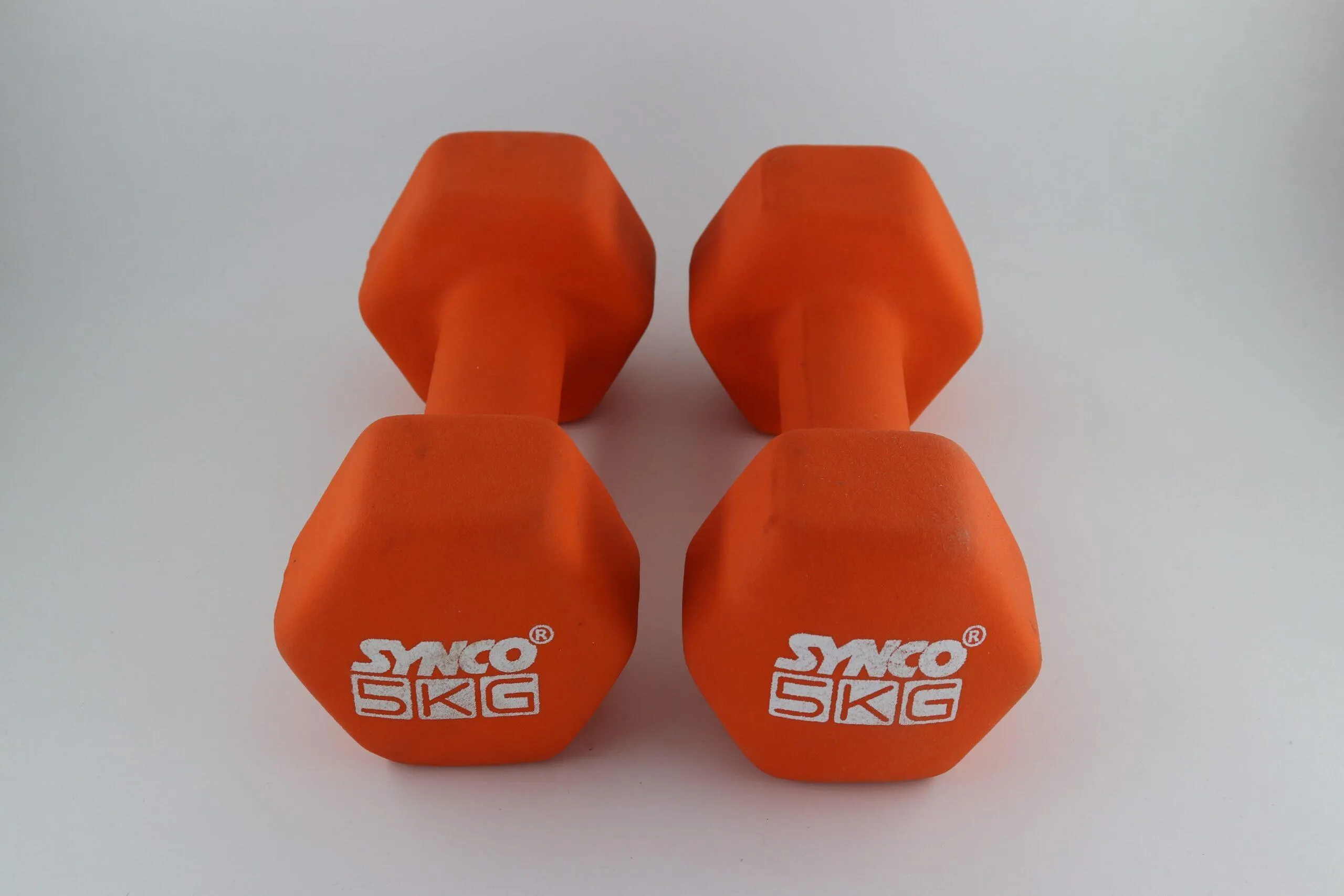 Synco Orange Dumbbell Pair (2 x 5 KG)