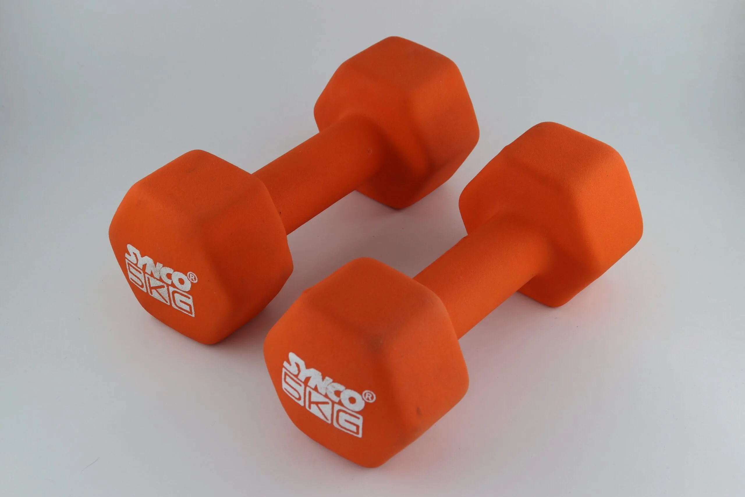 Synco Orange Dumbbell Pair (2 x 5 KG)