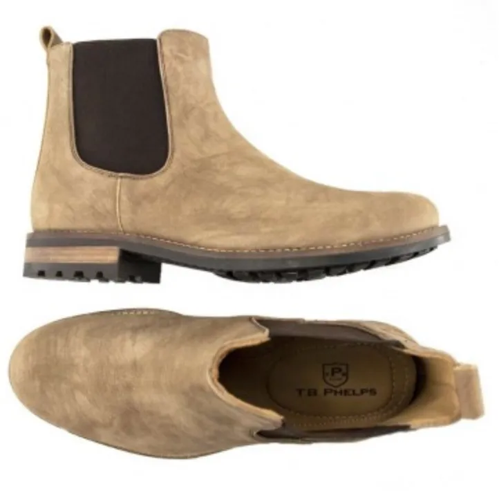 T.B. Phelps Santa Fe Chelsea Washed Calfskin Briar
