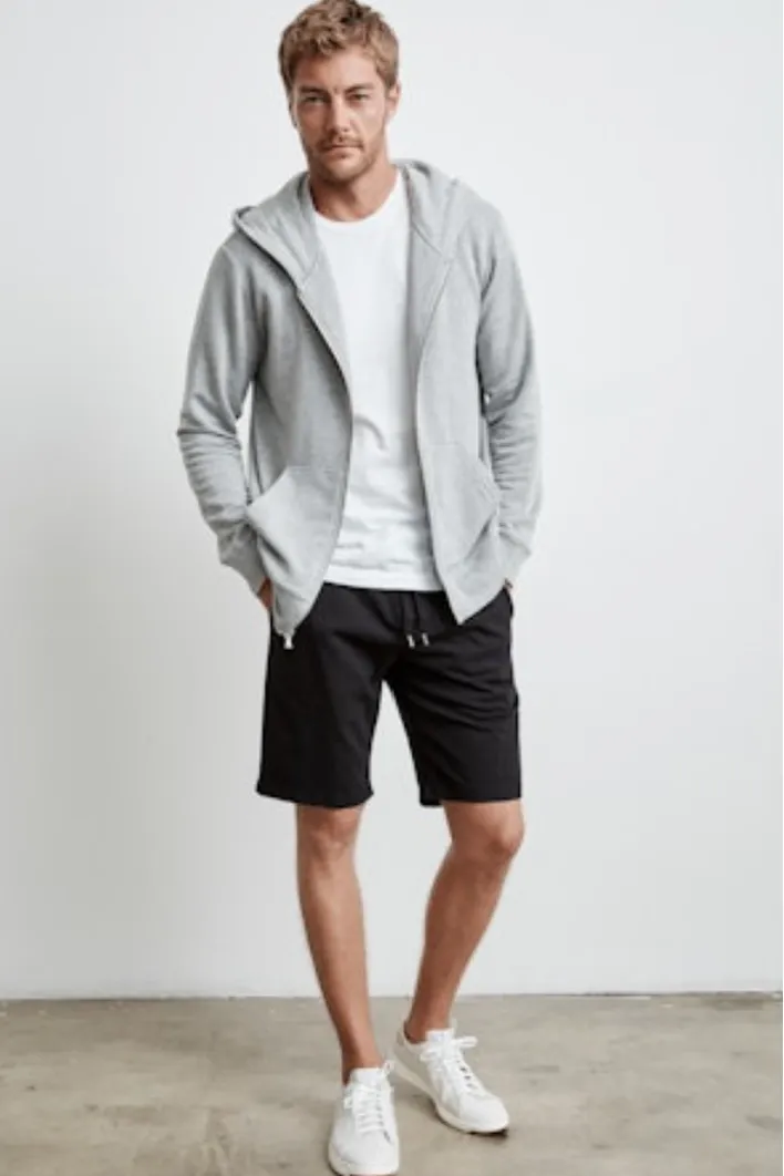 Velvet by Graham & Spencer Men's Rodan Hoodie | Heather Grey