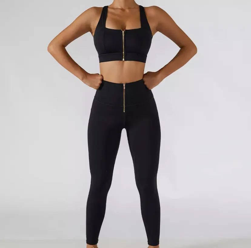 Zip Up Gym Set