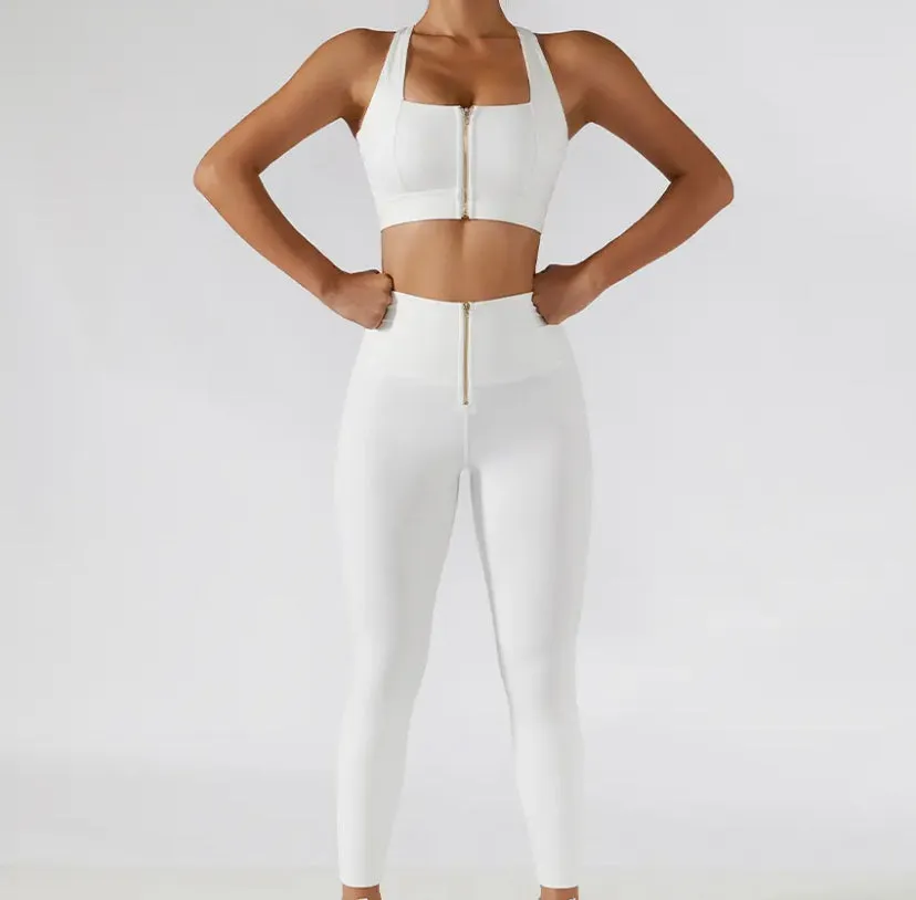 Zip Up Gym Set